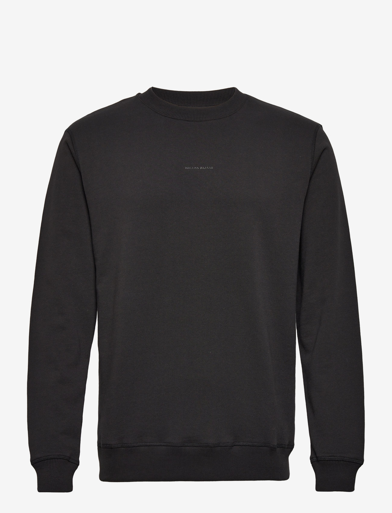 Bruuns Bazaar - Birk Bail crew neck sweat - black - 1