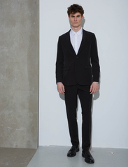 Bruuns Bazaar - RubenBBKarlSus Pants - kostiumo kelnės - black - 2