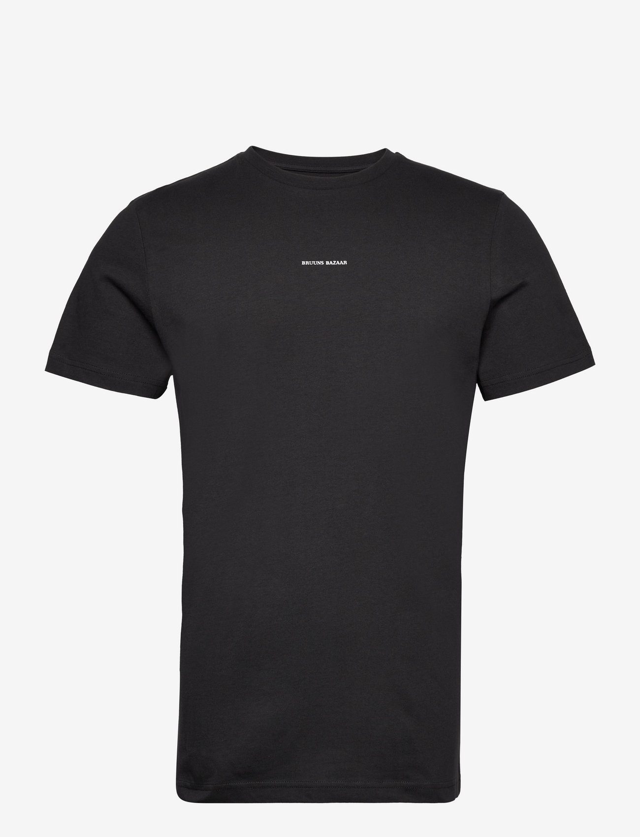 Bruuns Bazaar - Gustavo Logo Tee - black - 1