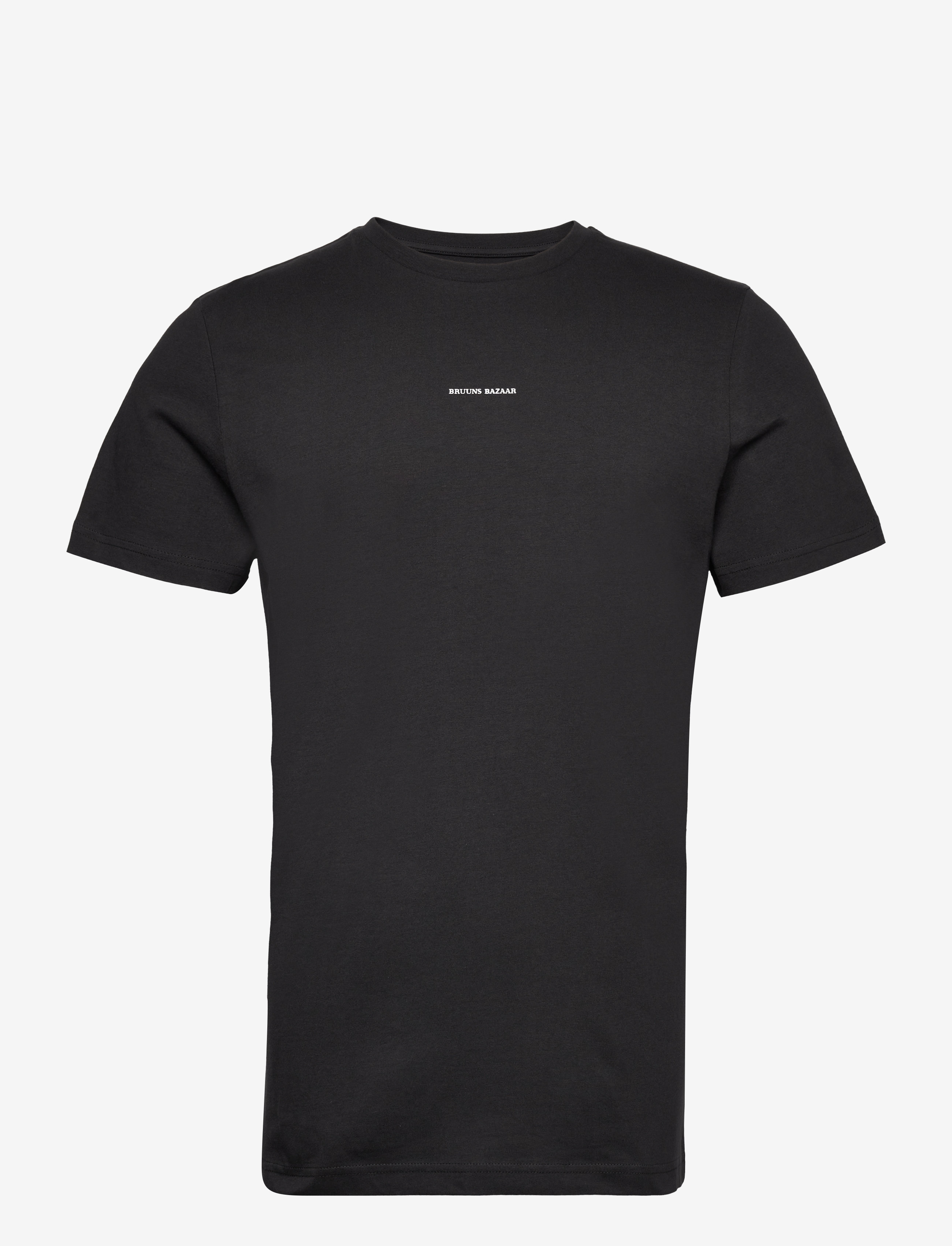 Bruuns Bazaar - Gustavo Logo Tee - black - 1