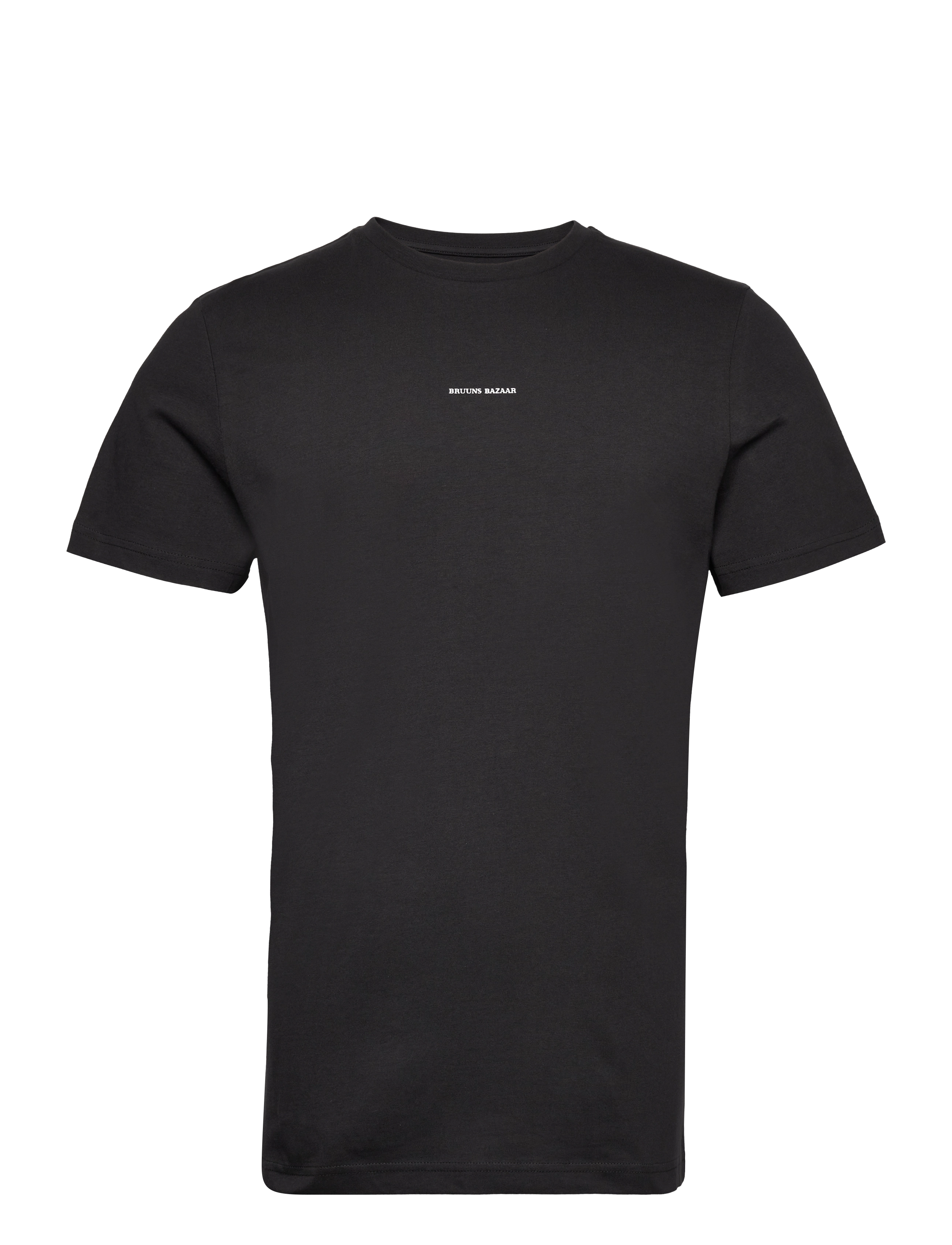 Bruuns Bazaar - Gustavo Logo Tee - black - 0