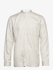 Bruuns Bazaar - Lin Jour shirt - peruskauluspaidat - white - 0