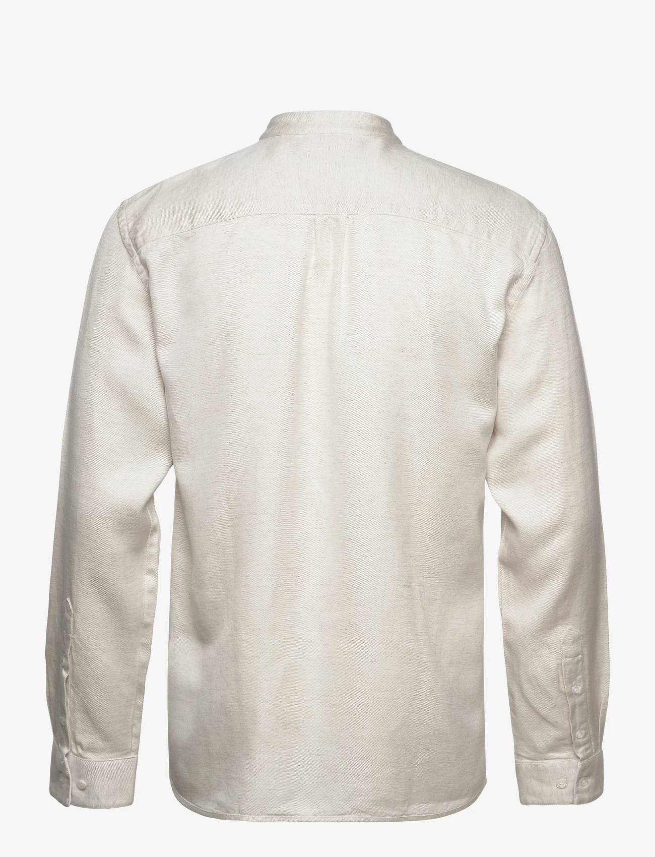 Bruuns Bazaar - Lin Jour shirt - laisvalaikio marškiniai - white - 1