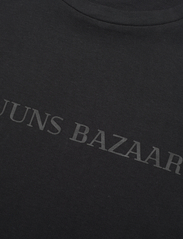 Bruuns Bazaar - GusBBLogo tee - kortermede t-skjorter - black - 2