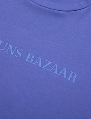 Bruuns Bazaar - GusBBLogo tee - najniższe ceny - dazzling blue - 2