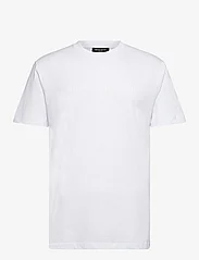 Bruuns Bazaar - GusBBLogo tee - t-shirts - white - 0