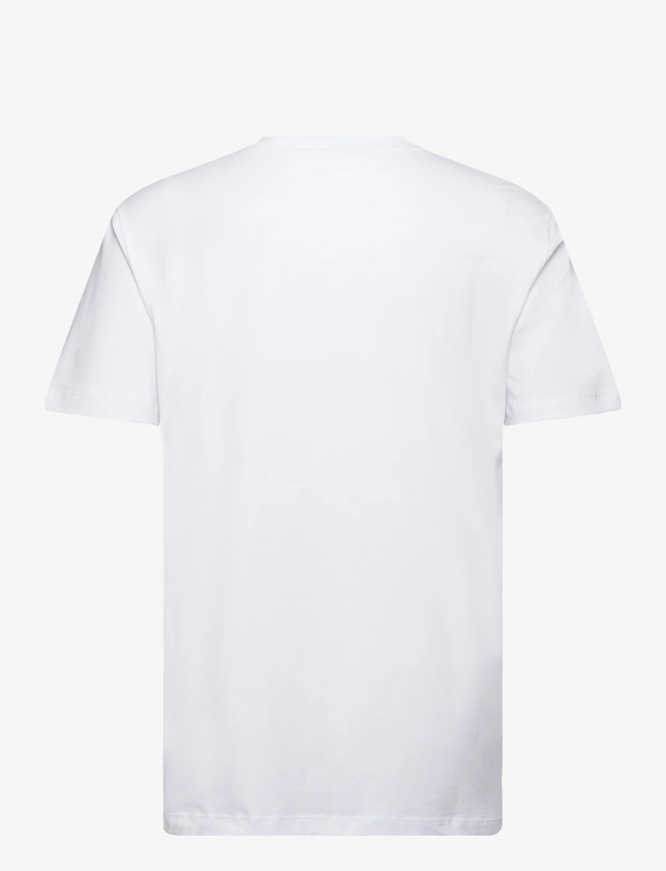 Bruuns Bazaar - GusBBLogo tee - t-shirts - white - 1