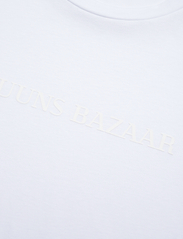 Bruuns Bazaar - GusBBLogo tee - t-shirts - white - 2