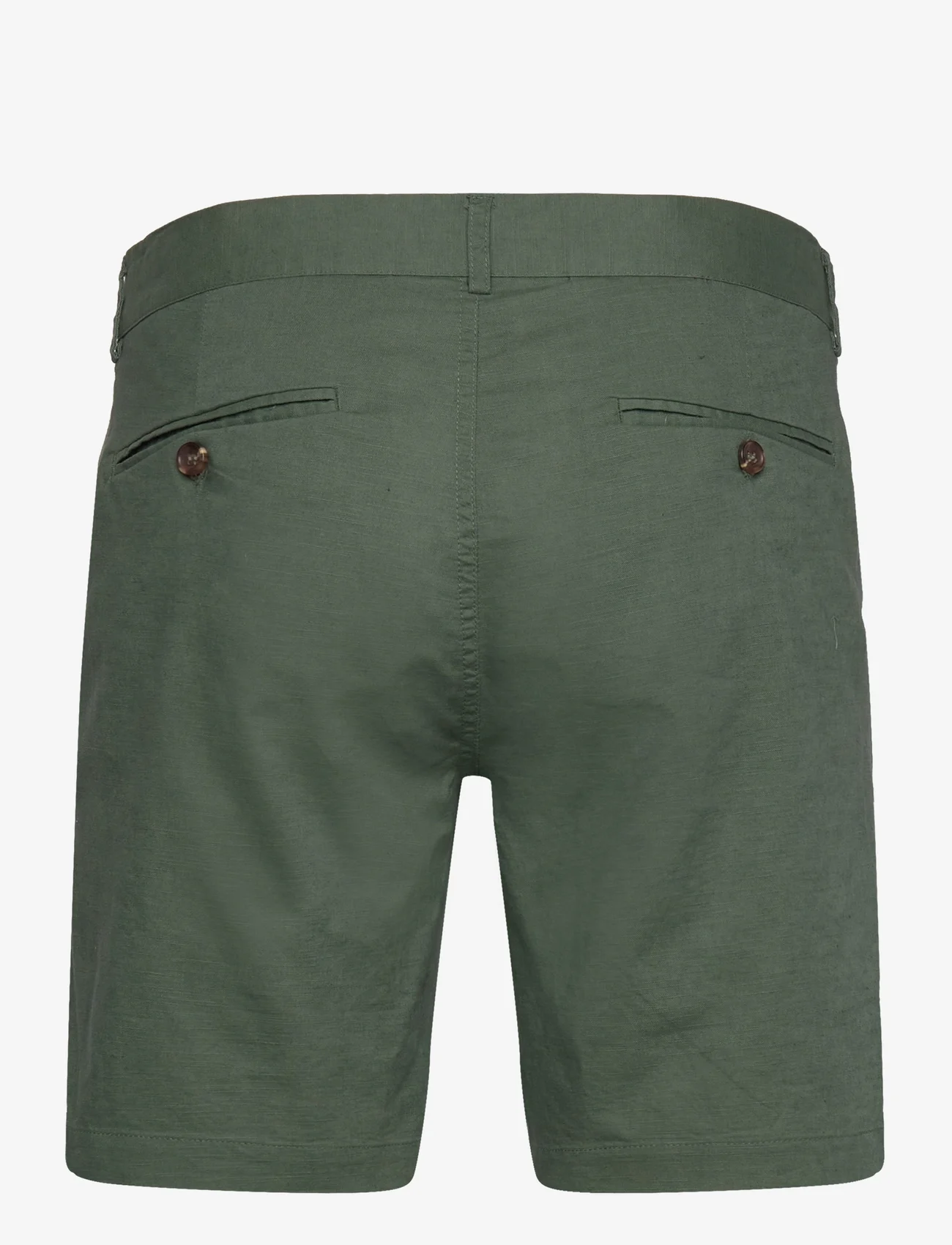 Bruuns Bazaar - LinowBBGermain shorts - pellavashortsit - frosty spruce - 1