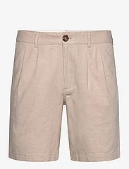 Bruuns Bazaar - LinowBBGermain shorts - linased lühikesed püksid - irish cream - 0