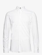 Pique Norman shirt - OPTICAL WHITE