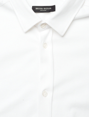 Bruuns Bazaar - Pique Norman shirt - optical white - 2