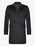 FuzzyBBDoubalina coat - BLACK MELANGE