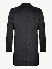 Bruuns Bazaar - FuzzyBBDoubalina coat - Žieminės striukės - black melange - 1