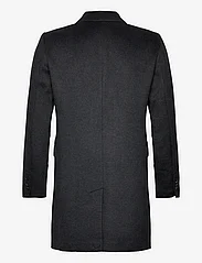 Bruuns Bazaar - FuzzyBBDoubalina coat - vinterjackor - black melange - 1