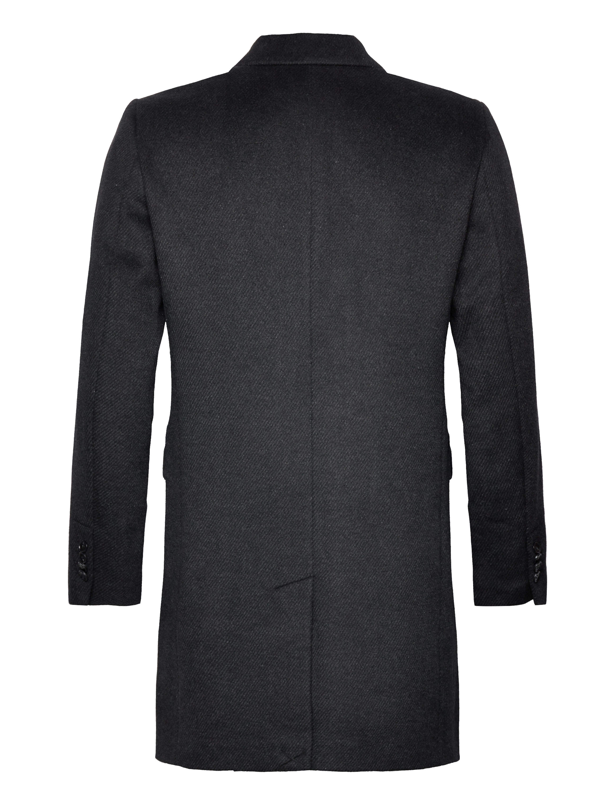 Bruuns Bazaar - FuzzyBBDoubalina coat - black melange - 1