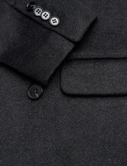 Bruuns Bazaar - FuzzyBBDoubalina coat - Žieminės striukės - black melange - 4