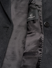 Bruuns Bazaar - FuzzyBBDoubalina coat - Žieminės striukės - black melange - 5