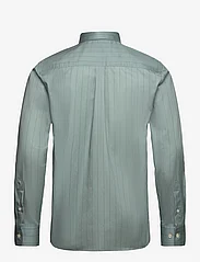 Bruuns Bazaar - SkyBBLorenzo shirt - dalykinio stiliaus marškiniai - sage stripe - 1