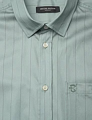 Bruuns Bazaar - SkyBBLorenzo shirt - dalykinio stiliaus marškiniai - sage stripe - 2