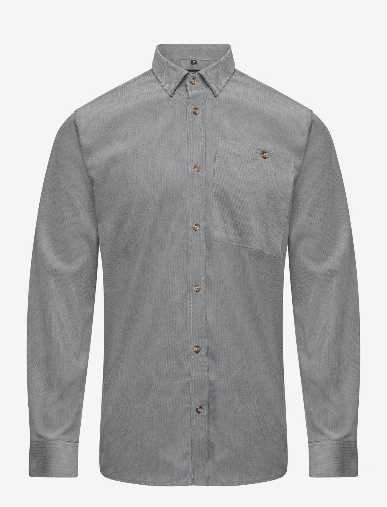 Bruuns Bazaar - CordBBStoke shirt - light grey - 0