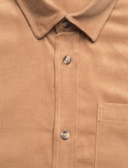 Bruuns Bazaar - CordBBStoke shirt - koszule sztruksowe - seal brown - 2