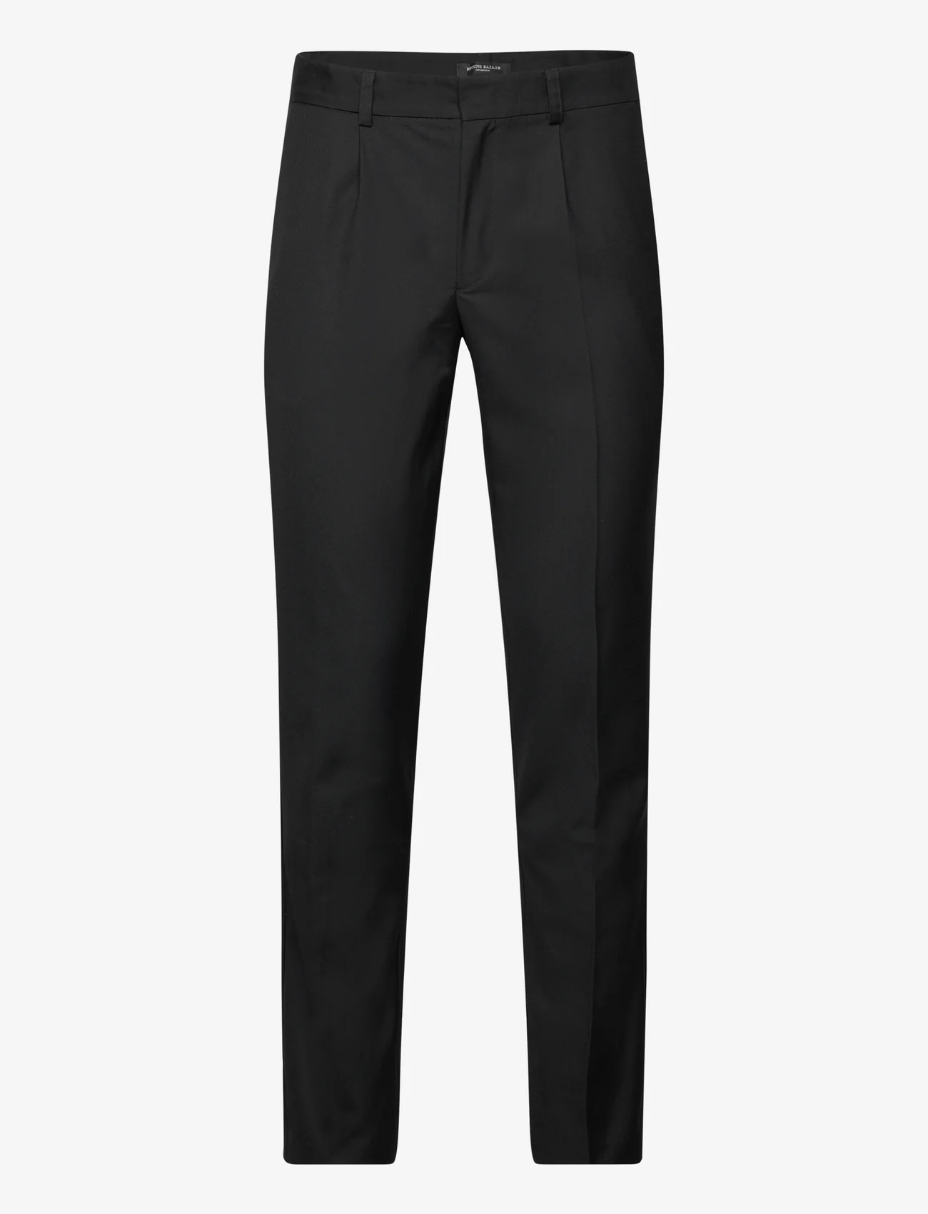 Bruuns Bazaar - MicksBBDagger pants - jakkesætsbukser - black - 0