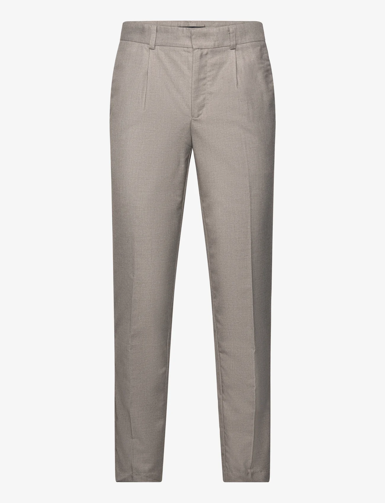 Bruuns Bazaar - MicksBBDagger pants - Ülikonnapüksid - sand - 0