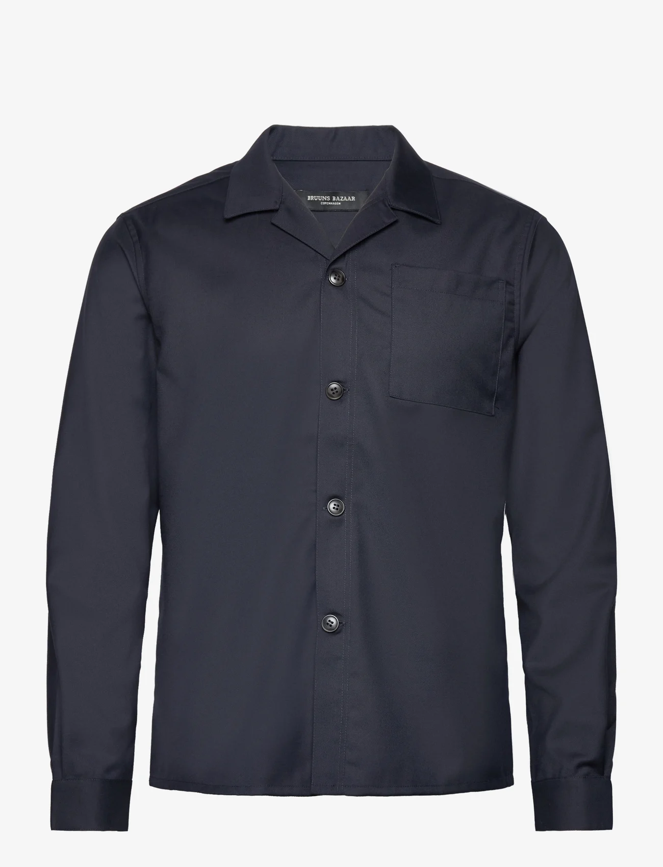 Bruuns Bazaar - MicksBBStone jacket - vīriešiem - navy - 0