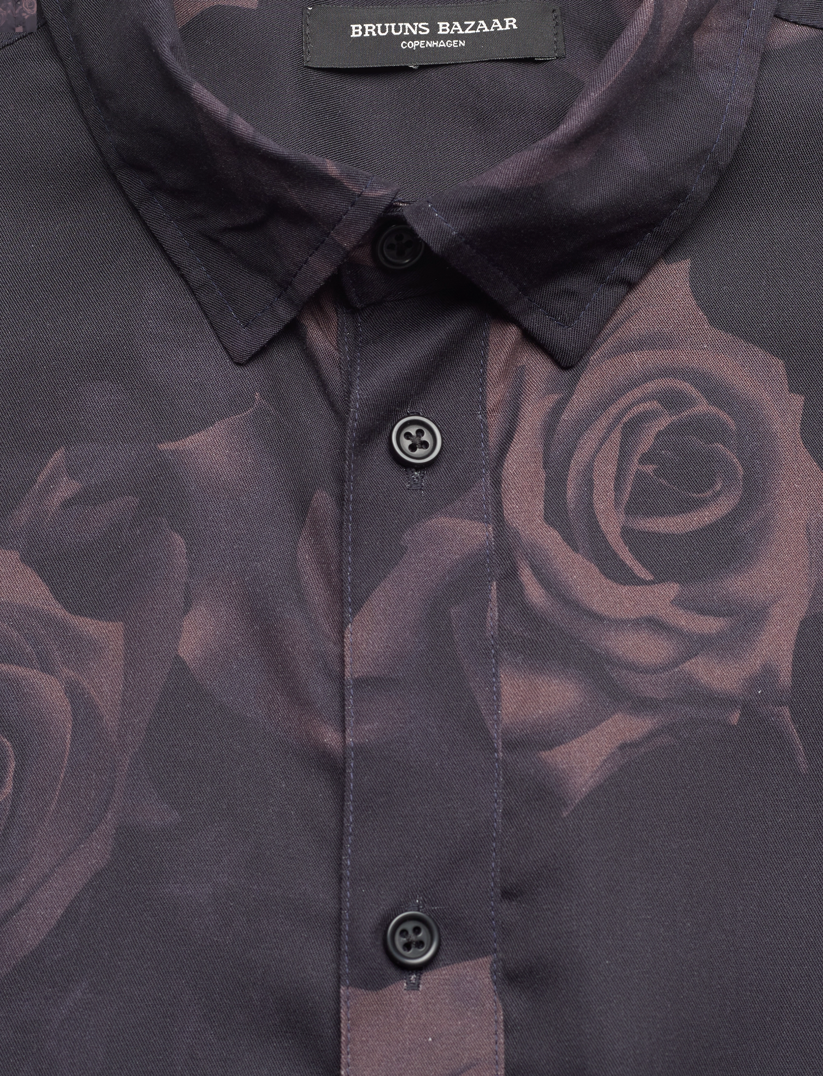 Bruuns Bazaar - WonBBGilly shirt - brown flower - 3