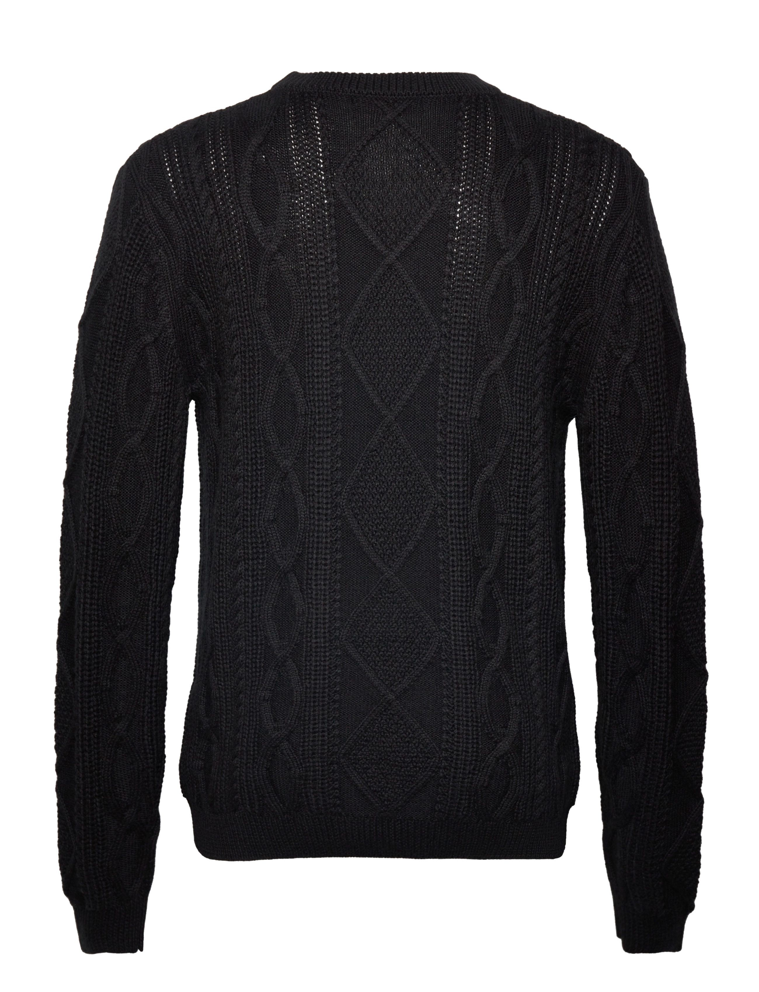 Bruuns Bazaar - RaymondBBCable knit - black - 1