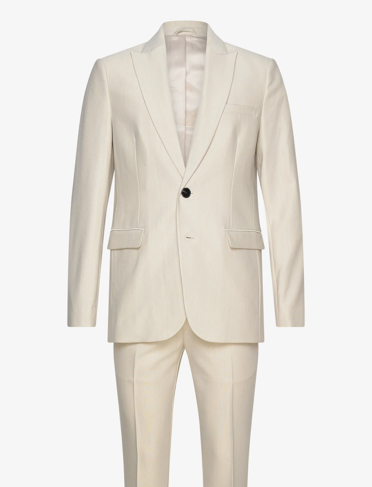 Bruuns Bazaar - WeftBBFrancoAxel suit - kaksiriviset puvut - kit - 0