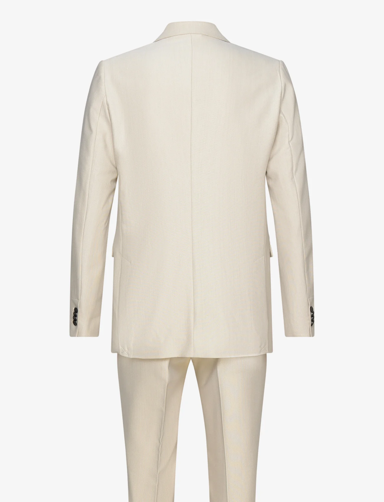 Bruuns Bazaar - WeftBBFrancoAxel suit - Žaketes ar divrindu pogājumu - kit - 1