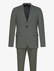 Bruuns Bazaar - LinoBBCarlAxel suit - dubbelknäppta kostymer - frosty spruce - 0
