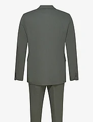 Bruuns Bazaar - LinoBBCarlAxel suit - dobbeltradede jakkesæt - frosty spruce - 1