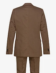 Bruuns Bazaar - LinoBBCarlAxel suit - kahe rinnatisega ülikonnad - toffee - 1