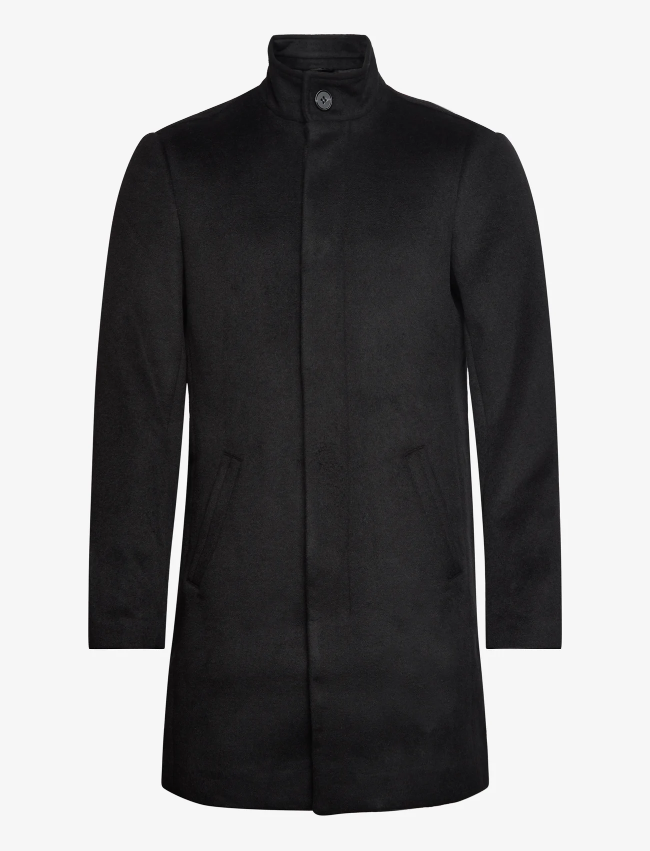 Bruuns Bazaar - KatBBAustin coat - Žieminės striukės - black - 0