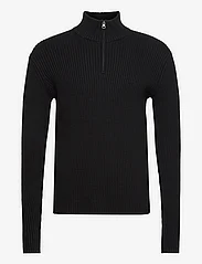 Bruuns Bazaar - SimBBBilly zip knit - vīriešiem - black - 0