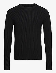 Bruuns Bazaar - SimBBBenny crew neck knit - rundhalsad - black - 0