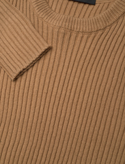 Bruuns Bazaar - SimBBBenny crew neck knit - megztinis su apvalios formos apykakle - camel - 2