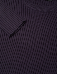 Bruuns Bazaar - SimBBBenny crew neck knit - knitted round necks - navy - 2