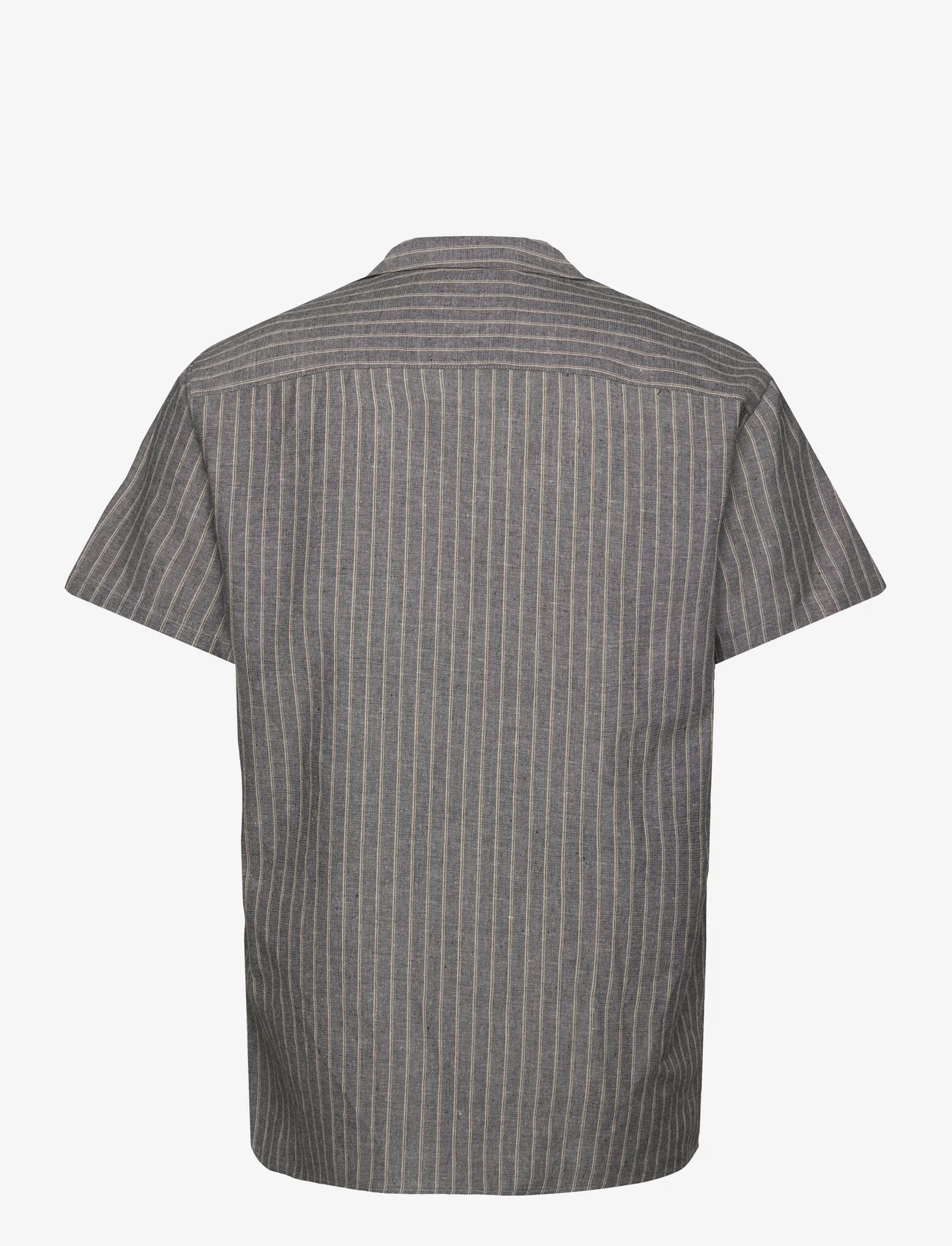 Bruuns Bazaar - StiplinBBHomer shirt - kortermede skjorter - stripe - 1