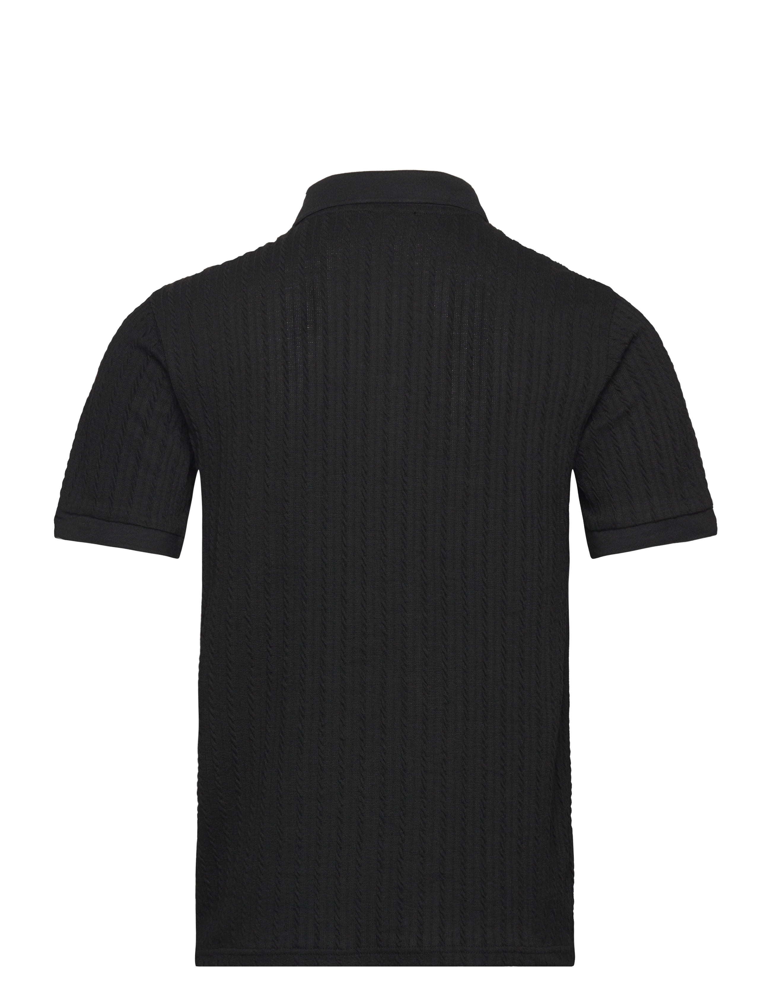 Bruuns Bazaar - TwistedBBGonzales polo t-shirt - black - 1