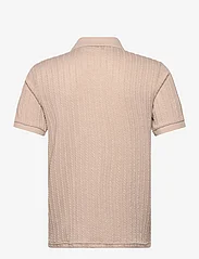 Bruuns Bazaar - TwistedBBGonzales polo t-shirt - heren - sand - 1
