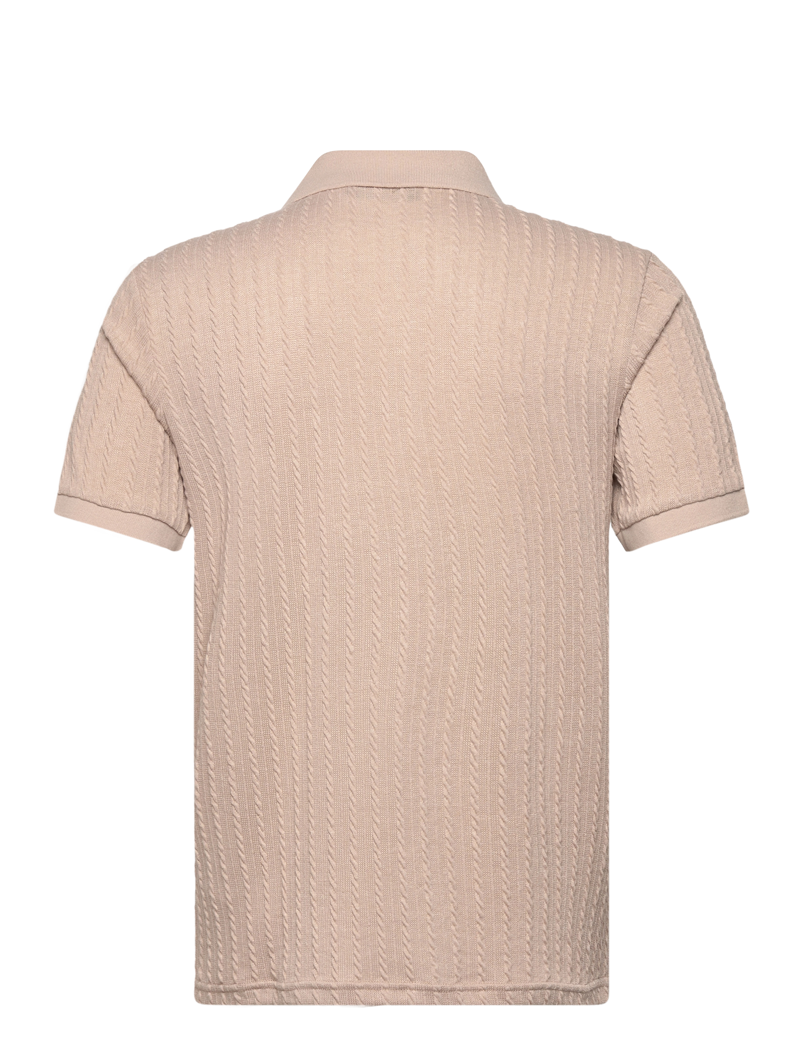 Bruuns Bazaar - TwistedBBGonzales polo t-shirt - sand - 1