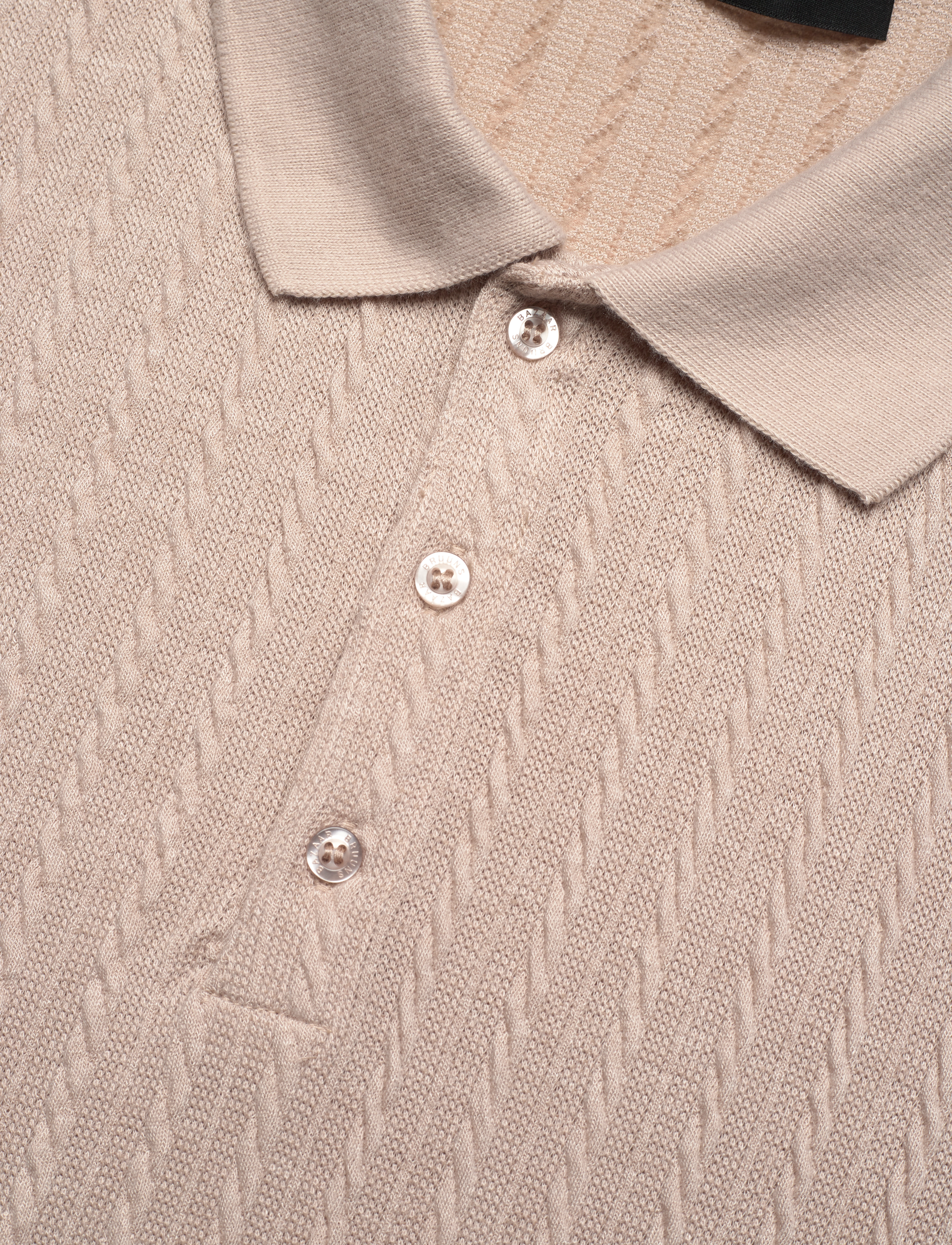 Bruuns Bazaar - TwistedBBGonzales polo t-shirt - sand - 2