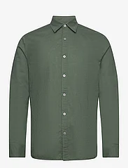 Bruuns Bazaar - LinowBBGiil LS shirt - ikdienas krekli - frosty spruce - 0