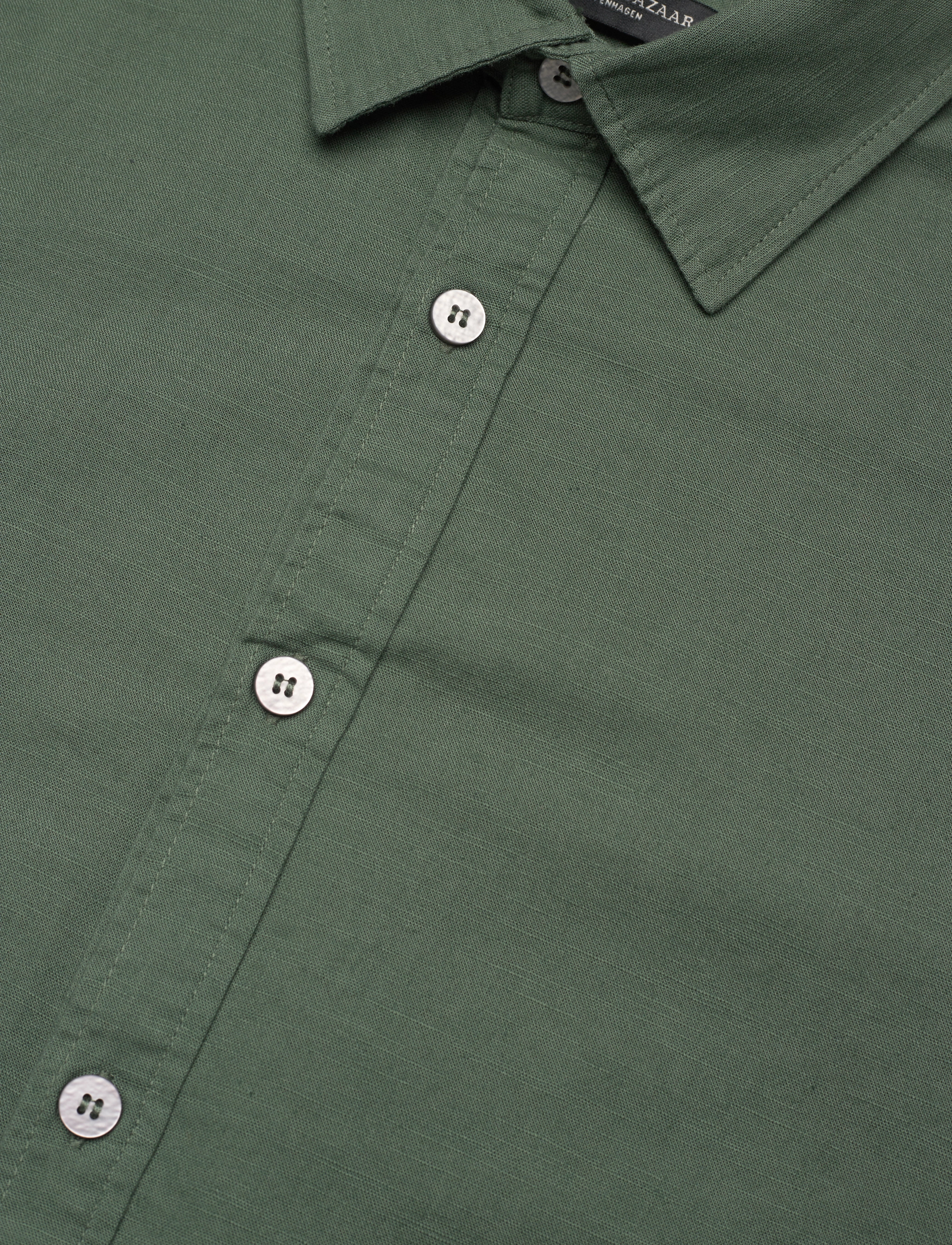Bruuns Bazaar - LinowBBGiil LS shirt - frosty spruce - 3