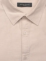 Bruuns Bazaar - LinowBBGiil LS shirt - kasdienio stiliaus marškiniai - irish cream - 2