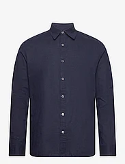 Bruuns Bazaar - LinowBBGiil LS shirt - avslappede skjorter - navy blazer - 0